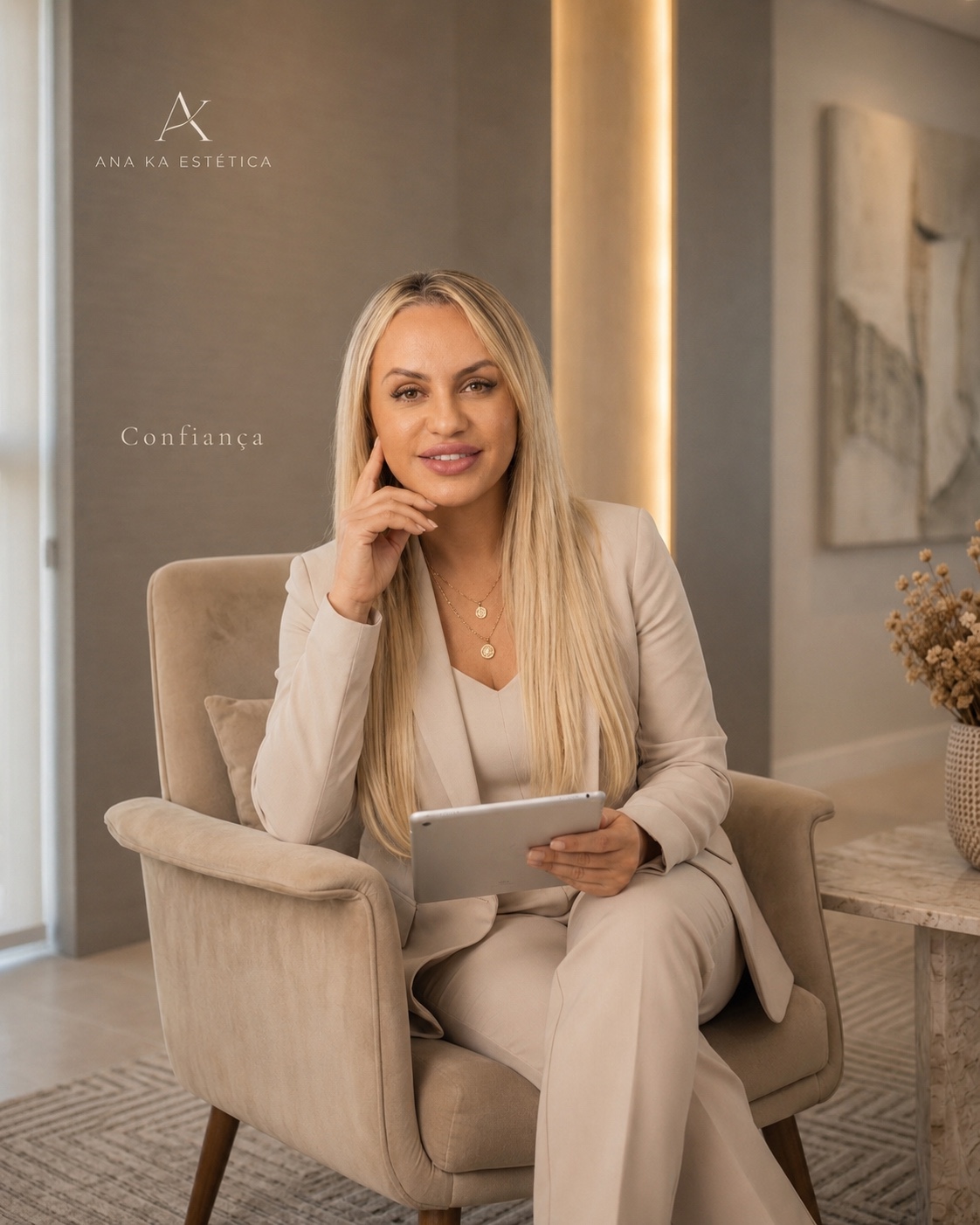 Karina Souza Cruz, bioesteta e fundadora da Ana Ka